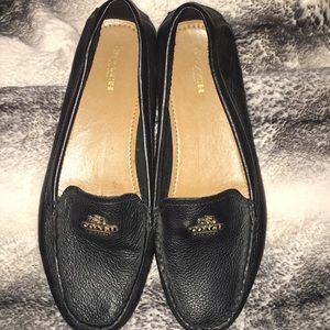 Coach leather loafers-size 9